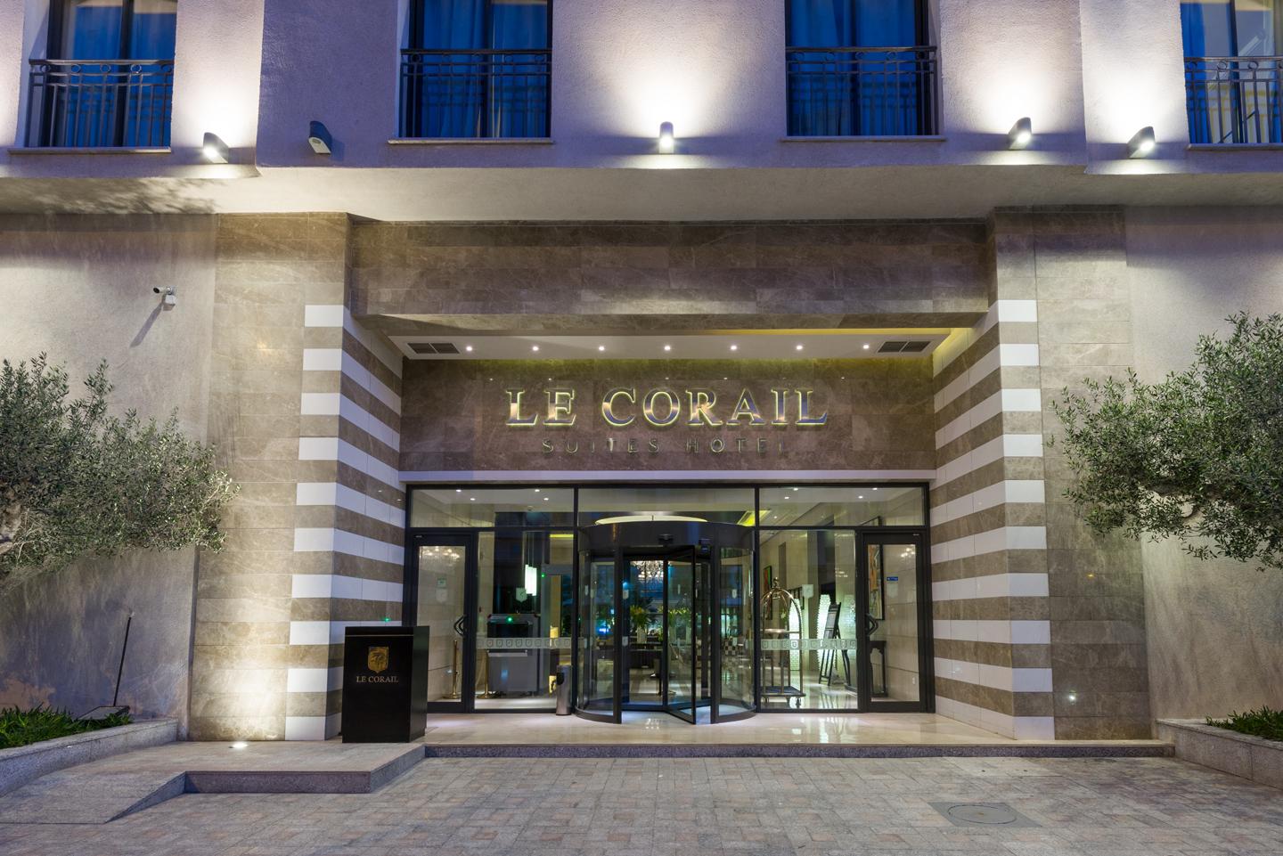 Le Corail Suites Hotel Tunis Bagian luar foto